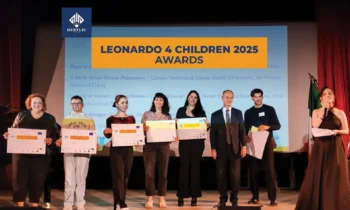 shkolla dertliu Konkursi ndërkombëtar Leonardo 4 Children Climate Equality and Peace 4